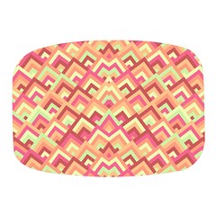 Trendy Chic Modern Chevron Pattern Mini Square Pill Box by GardenOfOphir