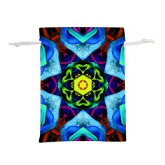 Abstract Kaleidoscope Digital Lightweight Drawstring Pouch (s) by Jancukart