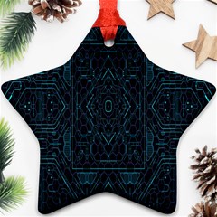 Geometric-art-003 Ornament (star) by nateshop