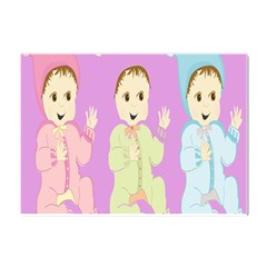 Happy 02 Crystal Sticker (a4) by nateshop