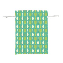 Spatula Spoon Pattern Lightweight Drawstring Pouch (s) by GardenOfOphir