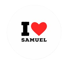 I Love Samuel Mini Round Pill Box (pack Of 3) by ilovewhateva