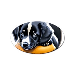Dog Animal Cute Pet Puppy Pooch Sticker Oval (100 Pack) by Semog4