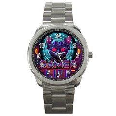 Gamer Life Sport Metal Watch by minxprints