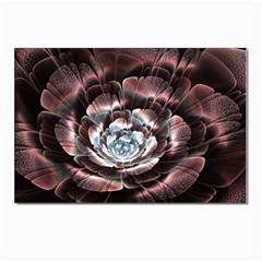 Flower Fractal Art Cool Petal Abstract Postcards 5  X 7  (pkg Of 10) by Semog4