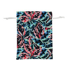 Leaves Leaf Pattern Patterns Colorfu Lightweight Drawstring Pouch (s) by Semog4