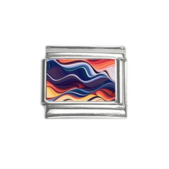 Wave Of Abstract Colors Italian Charm (9mm) by Semog4