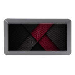 Red Black Abstract Pride Abstract Digital Art Memory Card Reader (mini) by Jancukart