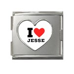 I love jesse Mega Link Heart Italian Charm (18mm) Front