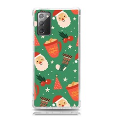 Colorful Funny Christmas Pattern Samsung Galaxy Note 20 Tpu Uv Case by Semog4