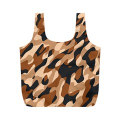 Abstract Camouflage Pattern Full Print Recycle Bag (m) by Jack14