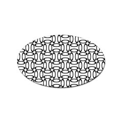 Ellipse-pattern-ellipse-dot-pattern Sticker Oval (100 Pack) by Semog4