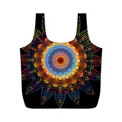 Colorful Prismatic Chromatic Full Print Recycle Bag (m) by Semog4
