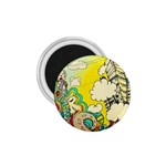 Doodle Wallpaper Artistic Surreal 1.75  Magnets Front