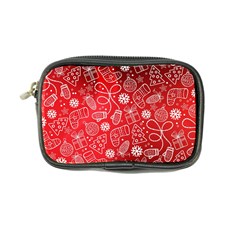 Christmas Pattern Red Coin Purse by Salman4z