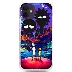 Rick And Morty In Outer Space Iphone 12/12 Pro Tpu Uv Print Case by Salman4z
