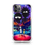 Rick And Morty In Outer Space iPhone 11 Pro 5.8 Inch TPU UV Print Case Front