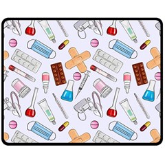 Medicine Two Sides Fleece Blanket (medium) by SychEva