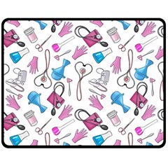 Medicine Two Sides Fleece Blanket (medium) by SychEva