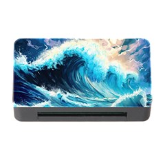 Tsunami Waves Ocean Sea Nautical Nature Water Arts Memory Card Reader With Cf by Jancukart