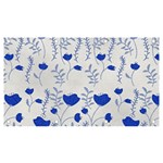 Blue Classy Tulips Banner and Sign 7  x 4  Front