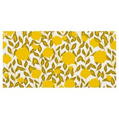 Blue Flowers On The Wall   Banner And Sign 8  X 4  by ConteMonfrey