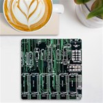 Printed Circuit Board Circuits UV Print Square Tile Coaster  Front