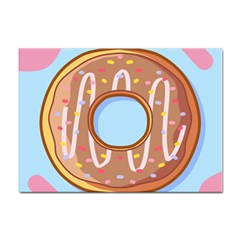 Dessert Food Donut Sweet Decor Chocolate Bread Sticker A4 (100 Pack) by Uceng
