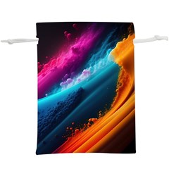 Abstract Art Artwork Lightweight Drawstring Pouch (xl) by Uceng