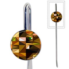 Abstract Experimental Geometric Shape Pattern Book Mark by Uceng