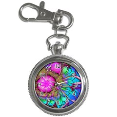 Abstract Art Psychedelic Experimental Key Chain Watches by Uceng