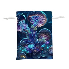Fantasy People Mysticism Composing Fairytale Art 3 Lightweight Drawstring Pouch (m) by Uceng