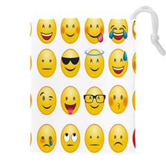 Smilie 123 Drawstring Pouch (4xl) by nateshop