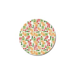 Vegetables Golf Ball Marker by SychEva