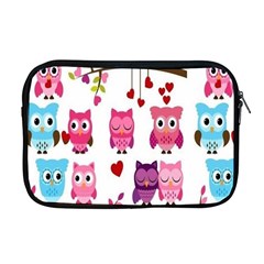 Owl Pattern Apple Macbook Pro 17  Zipper Case by Salman4z
