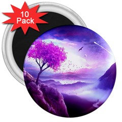 Fantasy World 3  Magnets (10 Pack)  by Salman4z