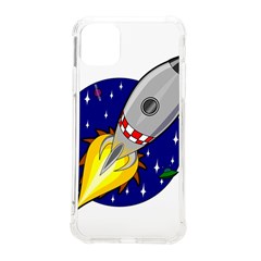 Rocket Ship Launch Vehicle Moon Iphone 11 Pro Max 6 5 Inch Tpu Uv Print Case by Salman4z
