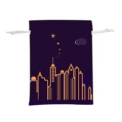 Skyscraper Town Urban Towers Lightweight Drawstring Pouch (s) by Salman4z