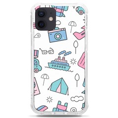 Transportation Seamless Pattern Iphone 12 Mini Tpu Uv Print Case	 by Salman4z