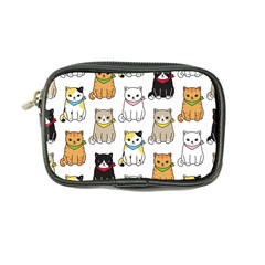 Cat Kitten Seamless Pattern Coin Purse by Salman4z