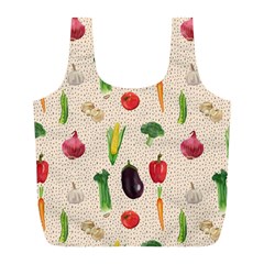 Vegetables Full Print Recycle Bag (l) by SychEva