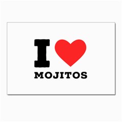 I Love Mojitos  Postcard 4 x 6  (pkg Of 10) by ilovewhateva