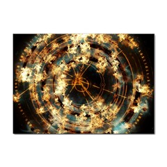 Science Fiction Background Fantasy Sticker A4 (100 Pack) by danenraven