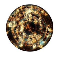 Science Fiction Background Fantasy Mini Round Pill Box by danenraven