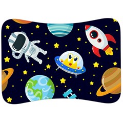 Space-seamless-pattern   - Velour Seat Head Rest Cushion by Salman4z