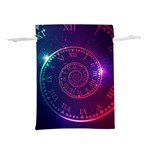 Time-machine Lightweight Drawstring Pouch (L) Front