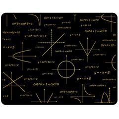 Abstract-math Pattern Two Sides Fleece Blanket (medium) by Salman4z