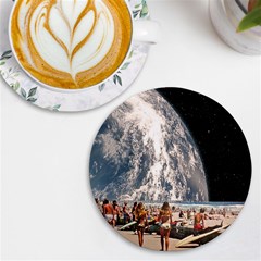 Astronomical Summer View Uv Print Round Tile Coaster by Jack14