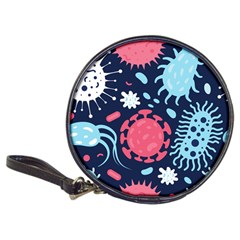 Seamless-pattern-microbes-virus-vector-illustration Classic 20-cd Wallets by Salman4z