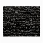Math-equations-formulas-pattern Small Glasses Cloth (2 Sides) Front